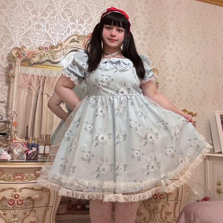 まゆろん　さん　アベイル　4L コラボワンピース レディース【3L・4L】 ワンピース（まゆろん×majoretty） | アベイル