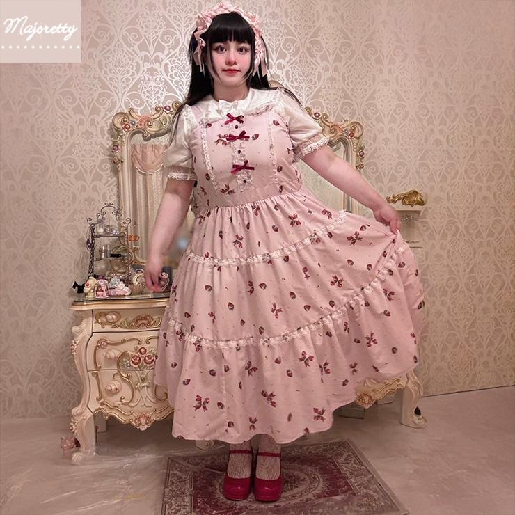Familiar ジャンバースカート 80cm ピンク No.887 フローレンスケープ付きミディアムジャンパースカート +