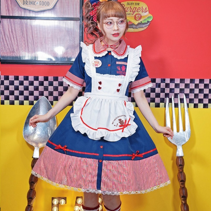 レディース【2L～4L】 ワンピース（majoretty×五月アイ） | アベイル