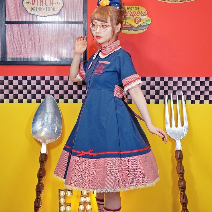 レディース【2L～4L】 ワンピース（majoretty×五月アイ） | アベイル