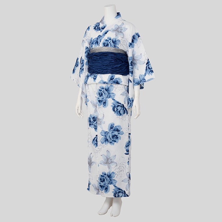 レディース【3L-4L】 花柄浴衣セット（Shoko×SUREVE） | アベイル