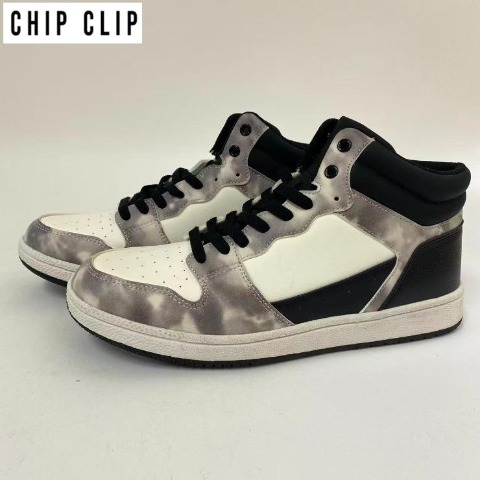 メンズ【25.5cm・27.0cm】　スニーカー（CHIP CLIP） モノトーン 219