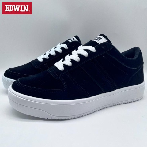 メンズ　スニーカー（EDWIN） ブラック 213
