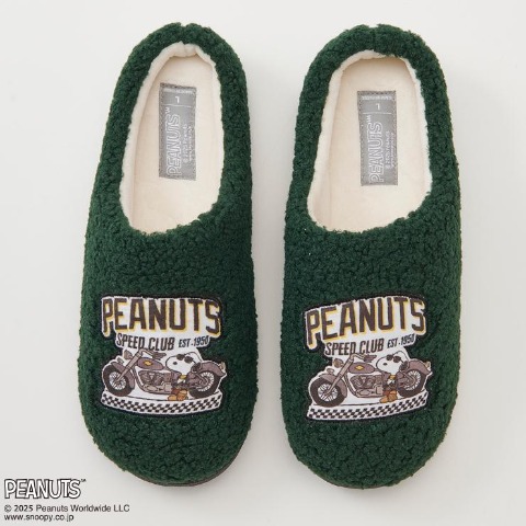 メンズ　クロッグシューズ（PEANUTS） グリーン 205
