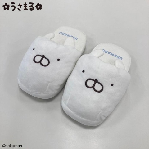 ルームシューズ（うさまる）