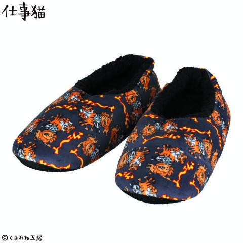 メンズ　ルームカバー（仕事猫）