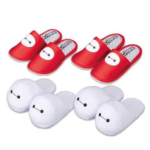 ベイマックス　ルームシューズ福袋4点セット