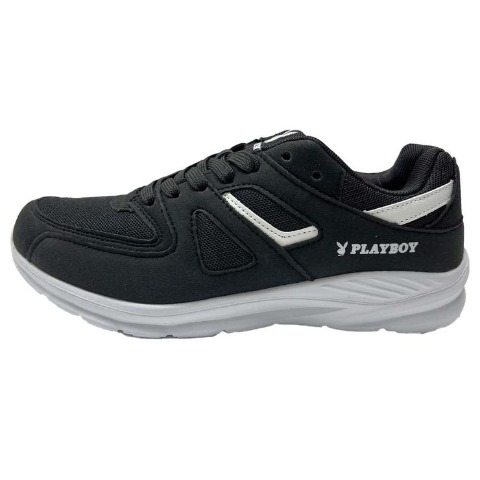 レディース【23.0～24.5cm】　メッシュ切替スニーカー（PLAYBOY）