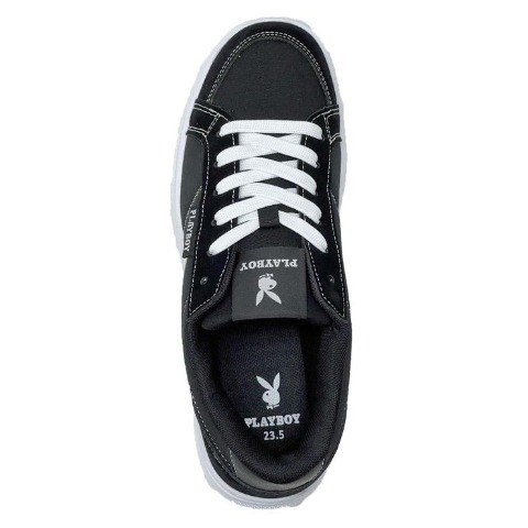 レディース【23.0～24.5cm】　キャンバススニーカー（PLAYBOY）