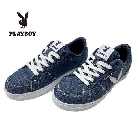 レディース　デニムスニーカー（PLAYBOY）