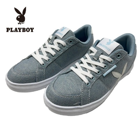 レディース　デニムスニーカー（PLAYBOY）
