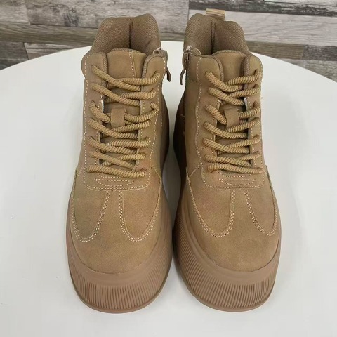 レディース【S～LL】　厚底ハイカットスニーカー(SUREVE）