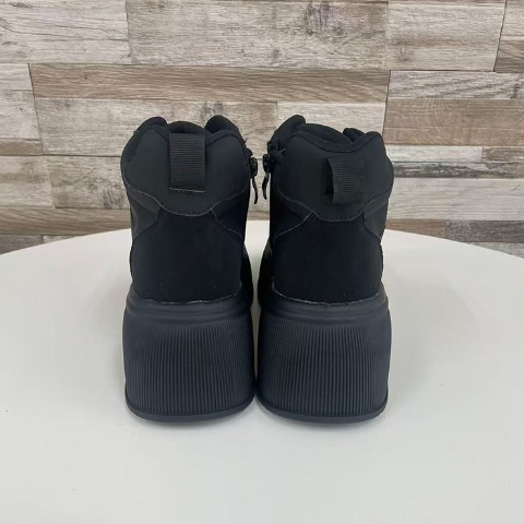 レディース【S～LL】　厚底ハイカットスニーカー(SUREVE）