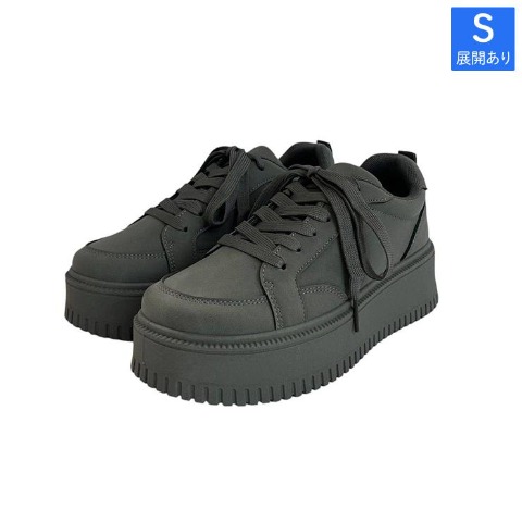 レディース【S～LL】　厚底スニーカー