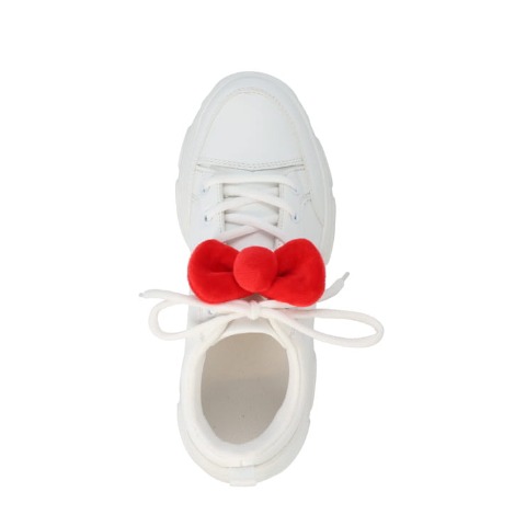 レディース　リボン付スニーカー（ハローキティ）