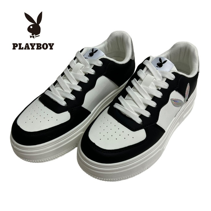 レディース オーロラバニー厚底スニーカー（PLAYBOY） | アベイル