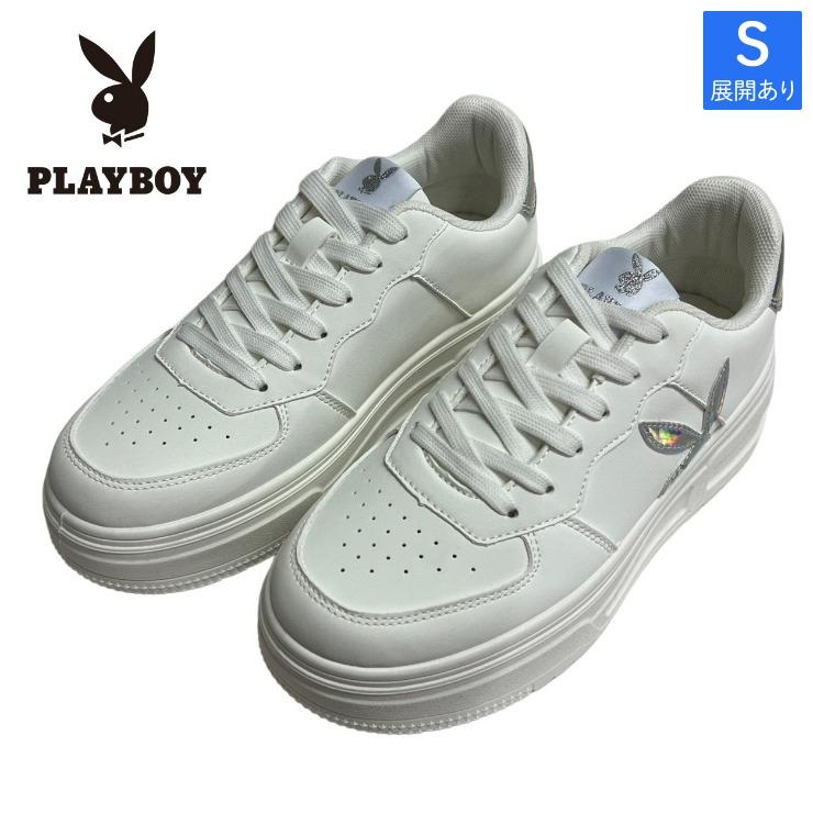 レディース オーロラバニー厚底スニーカー（PLAYBOY） | アベイル