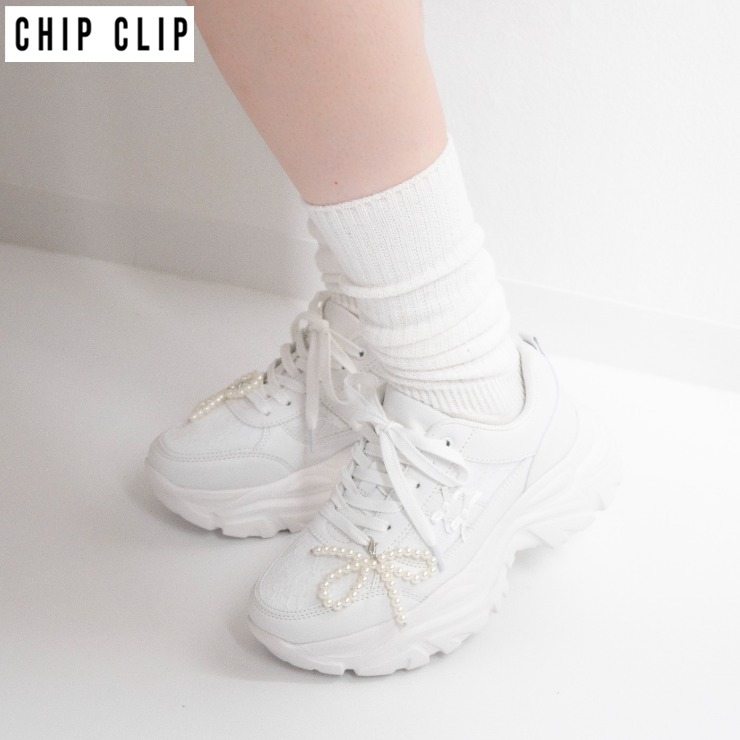レディース【M～LL】 厚底スニーカー（CHIP CLIP） | アベイル