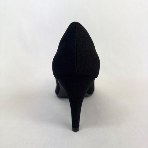 レディース【S～LL】　幅広甲フラワーカットパンプス（RagOut）