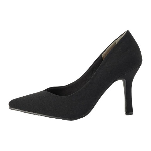 レディース【3L・4L】　ポインテッドVカットパンプス（RagOut）