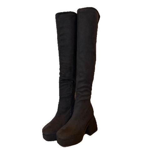 レディース【S～LL】　厚底ロングブーツ（SUREVE）