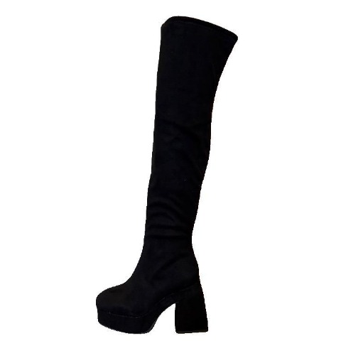 レディース【S～LL】　厚底ロングブーツ（SUREVE）