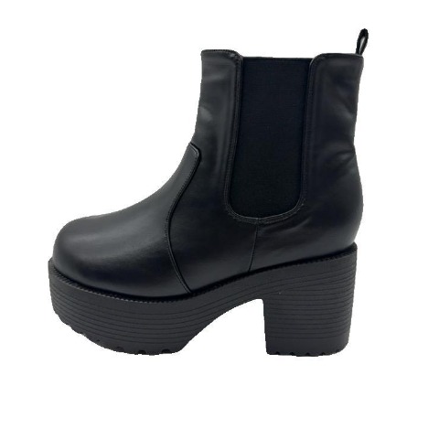 レディース【S～LL】　サイドゴアブーツ（CHIP CLIP）