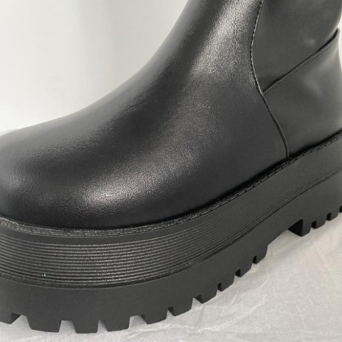 レディース【S～LL】　厚底ロングブーツ（CHIP CLIP）