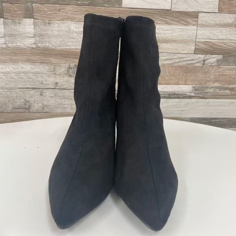 レディース【M～LL】　幅広起毛ショートブーツ（RagOut）