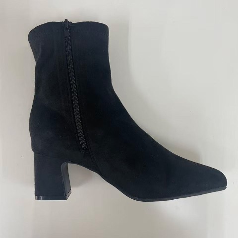 レディース【M～LL】　幅広起毛ショートブーツ（RagOut）