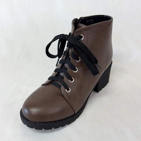 レディース　レースアップショートブーツ（CHIP　CLIP）