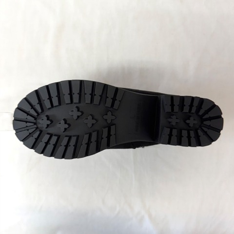 レディース【M～LL】　レースアップショートブーツ（CHIP　CLIP）