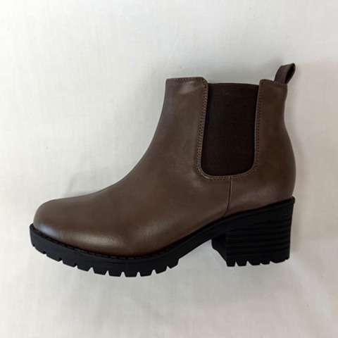 レディース　サイドゴアショートブーツ（CHIP CLIP）