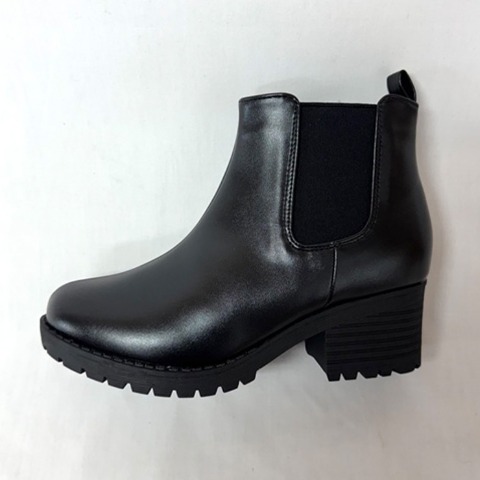 レディース　サイドゴアショートブーツ（CHIP CLIP）