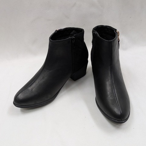 レディース【M～3L】　防滑キルト切替ショートブーツ