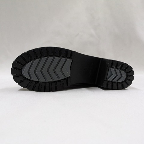 レディース【M～3L】　防滑・起毛レースアップショートブーツ