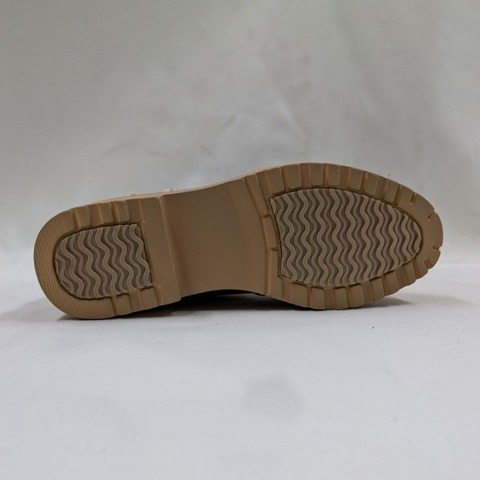 レディース【M～3L】　防滑・裏ボアレースアップショートブーツ