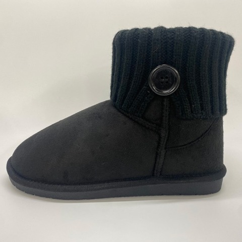 レディース【M～3L】　ニットボアブーツ