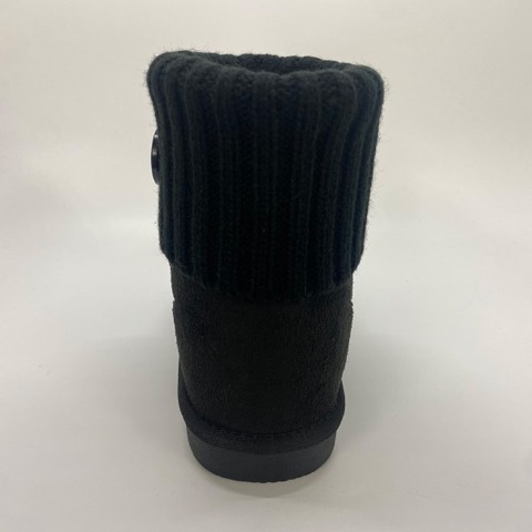 レディース【M～3L】　ニットボアブーツ