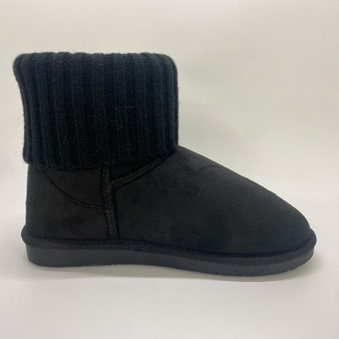 レディース【M～3L】　ニットボアブーツ