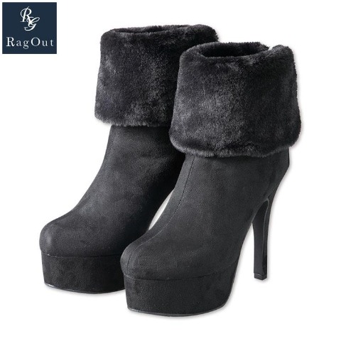 レディース【M～LL】　ショートブーツ（RagOut）