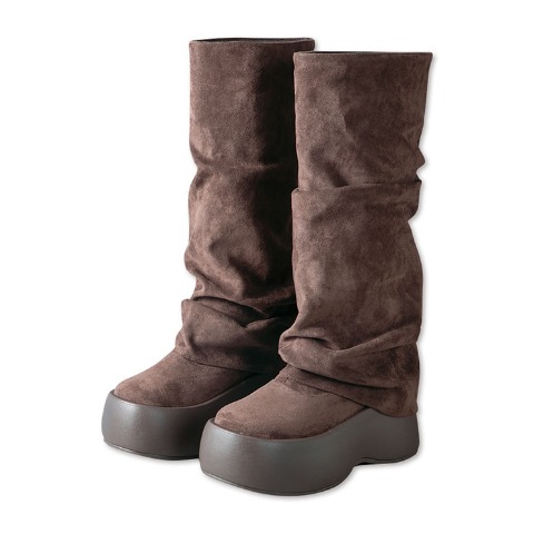 レディース【M～LL】　厚底カバーブーツ（CHIP CLIP）