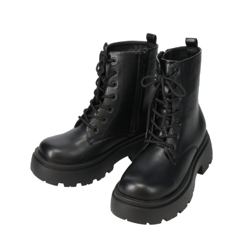 レディース　厚底レースアップブーツ（CECIL McBEE）