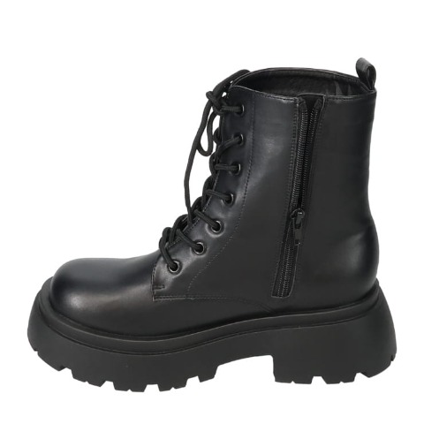 レディース　厚底レースアップブーツ（CECIL McBEE）