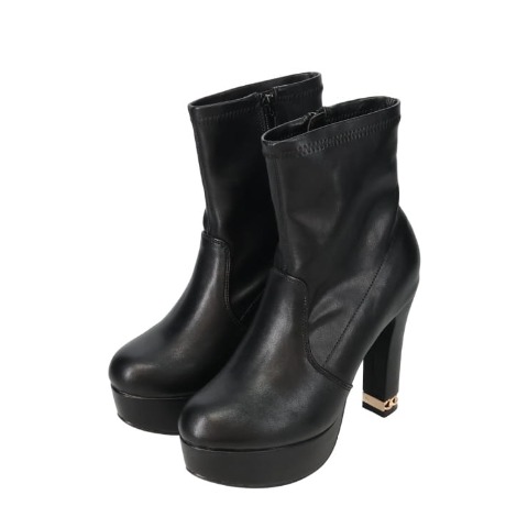 レディース　チェーンヒールブーツ（CECIL McBEE）