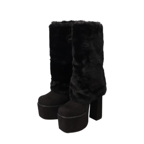 レディース　ヒールロングブーツ（CECIL McBEE）