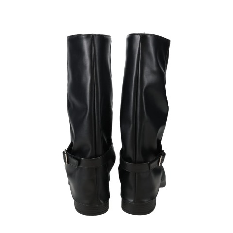 レディース　サイドベルトカバーブーツ（CECIL McBEE）