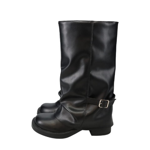 レディース　サイドベルトカバーブーツ（CECIL McBEE）