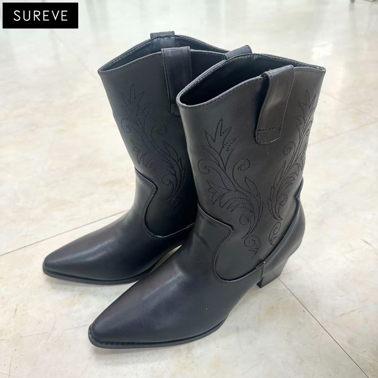 レディース【M～LL】 ウエスタンブーツ（SUREVE） | アベイル