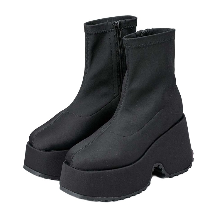 BLISS POINT - 11/11〆◎ブリスポイントMショートブーツGUユニクロしまむらセルフォード好 レディース【23.0～24.0cm】 厚底ショートブーツ（SUREVE） | アベイル